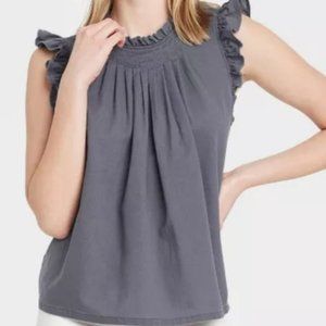 NWT! Universal Thread Tank with Flutter Sleeve